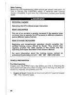 Preview for 50 page of Honda 2002 TRX350TM FourTrax 350 Owner'S Manual