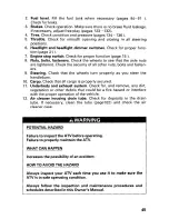 Preview for 51 page of Honda 2002 TRX350TM FourTrax 350 Owner'S Manual