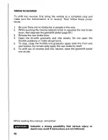 Preview for 76 page of Honda 2002 TRX350TM FourTrax 350 Owner'S Manual