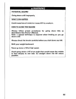 Preview for 89 page of Honda 2002 TRX350TM FourTrax 350 Owner'S Manual