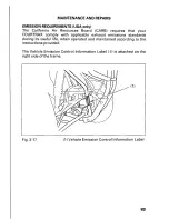 Preview for 95 page of Honda 2002 TRX350TM FourTrax 350 Owner'S Manual