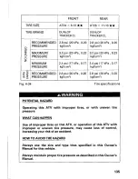 Preview for 141 page of Honda 2002 TRX350TM FourTrax 350 Owner'S Manual