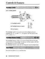 Preview for 39 page of Honda 2006 TRX500TM Fourtrax Foreman Owner'S Manual