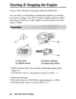 Preview for 71 page of Honda 2006 TRX500TM Fourtrax Foreman Owner'S Manual