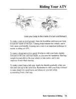 Preview for 84 page of Honda 2006 TRX500TM Fourtrax Foreman Owner'S Manual