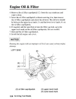 Preview for 119 page of Honda 2006 TRX500TM Fourtrax Foreman Owner'S Manual