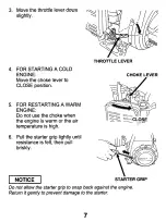 Preview for 8 page of Honda AP619A Owner'S Manual