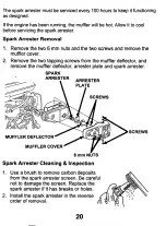 Preview for 21 page of Honda AP619A Owner'S Manual