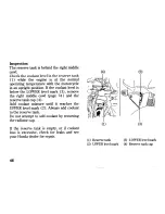 Preview for 58 page of Honda CBR 1000RR FIRE BLADE Owner'S Manual