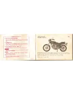 Preview for 2 page of Honda CM400E 1981 Owner'S Manual