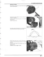 Preview for 105 page of Honda CRF110F Service Manual