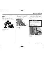 Preview for 41 page of Honda CRF250X 2006 Owner'S Manual & Competition Handbook