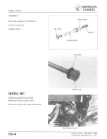 Preview for 252 page of Honda CX650C 1983 Shop Manual