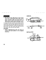 Preview for 66 page of Honda Elite SE50 Owner'S Manual