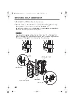 Preview for 42 page of Honda ER2500CX Owner'S Manual