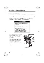 Preview for 44 page of Honda ER2500CX Owner'S Manual