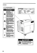 Preview for 8 page of Honda EX3300S Owner'S Manual