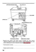 Preview for 12 page of Honda EX3300S Owner'S Manual