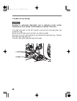 Preview for 43 page of Honda F501 Owner'S Manual