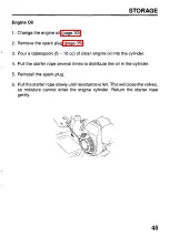 Preview for 47 page of Honda FG400 Owner'S Manual