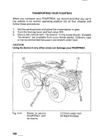 Preview for 144 page of Honda Fourtrax 300 4x4 Owner'S Manual