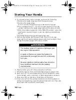 Preview for 192 page of Honda FourTrax Rincon TRX680FA5 2018 Owner'S Manual