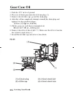 Preview for 116 page of Honda Fourtrax TRX 250TM Owner'S Manual