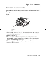 Preview for 133 page of Honda Fourtrax TRX 250TM Owner'S Manual