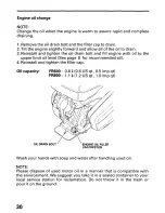 Preview for 32 page of Honda FR600 Owner'S Manual