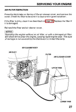 Preview for 29 page of Honda GCV135 Owner'S Manual