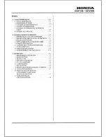 Preview for 4 page of Honda GCV135 Service Manual