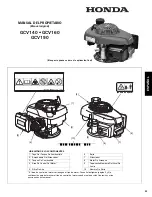 Preview for 23 page of Honda GCV140 Owner'S Manual