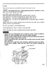 Preview for 13 page of Honda GD320 Owner'S Manual