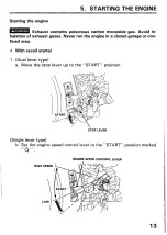 Preview for 15 page of Honda GD320 Owner'S Manual