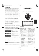 Preview for 33 page of Honda GXV50 Owner'S Manual