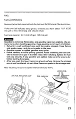 Preview for 23 page of Honda H4518H Owner'S Manual