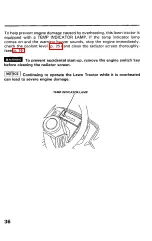 Preview for 38 page of Honda H4518H Owner'S Manual