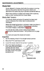 Preview for 82 page of Honda HARMONY H1011HS Owner'S Manual