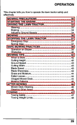 Preview for 31 page of Honda Harmony H2013SDA Owner'S Manual