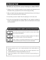 Preview for 2 page of Honda HE-670 Operation Manual