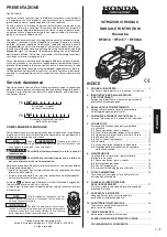 Preview for 73 page of Honda hf2315 Operator'S Manual