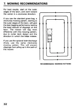 Preview for 34 page of Honda HR195 Owner'S Manual