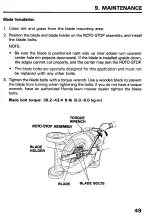 Preview for 51 page of Honda HR195 Owner'S Manual