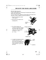 Preview for 47 page of Honda HRB216HXA Harmony Owner'S Manual