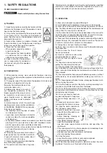 Preview for 2 page of Honda HRE330 Operator'S Manual