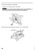 Preview for 18 page of Honda HRS21 Owner'S Manual