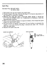 Preview for 32 page of Honda HRS21 Owner'S Manual