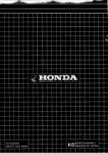 Preview for 45 page of Honda HRS21 Owner'S Manual