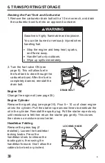 Preview for 31 page of Honda HRS536 VK Owner'S Manual