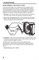 Preview for 41 page of Honda HRS536 VK Owner'S Manual